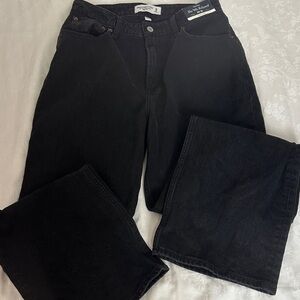 Abercrombie & Fitch High Rise Black Jeans